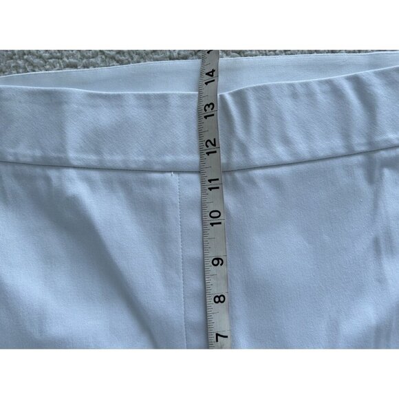 Spanx On-the-Go Cropped Wide Leg Pants in White Pull On Size 3X #20373Q - Picture 9 of 12
